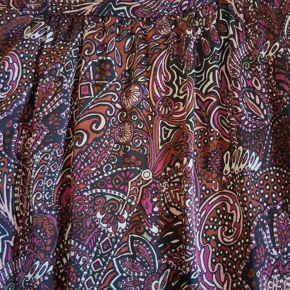 Maeve Purple Paisley Maxi Dress - Picture 9 of 12